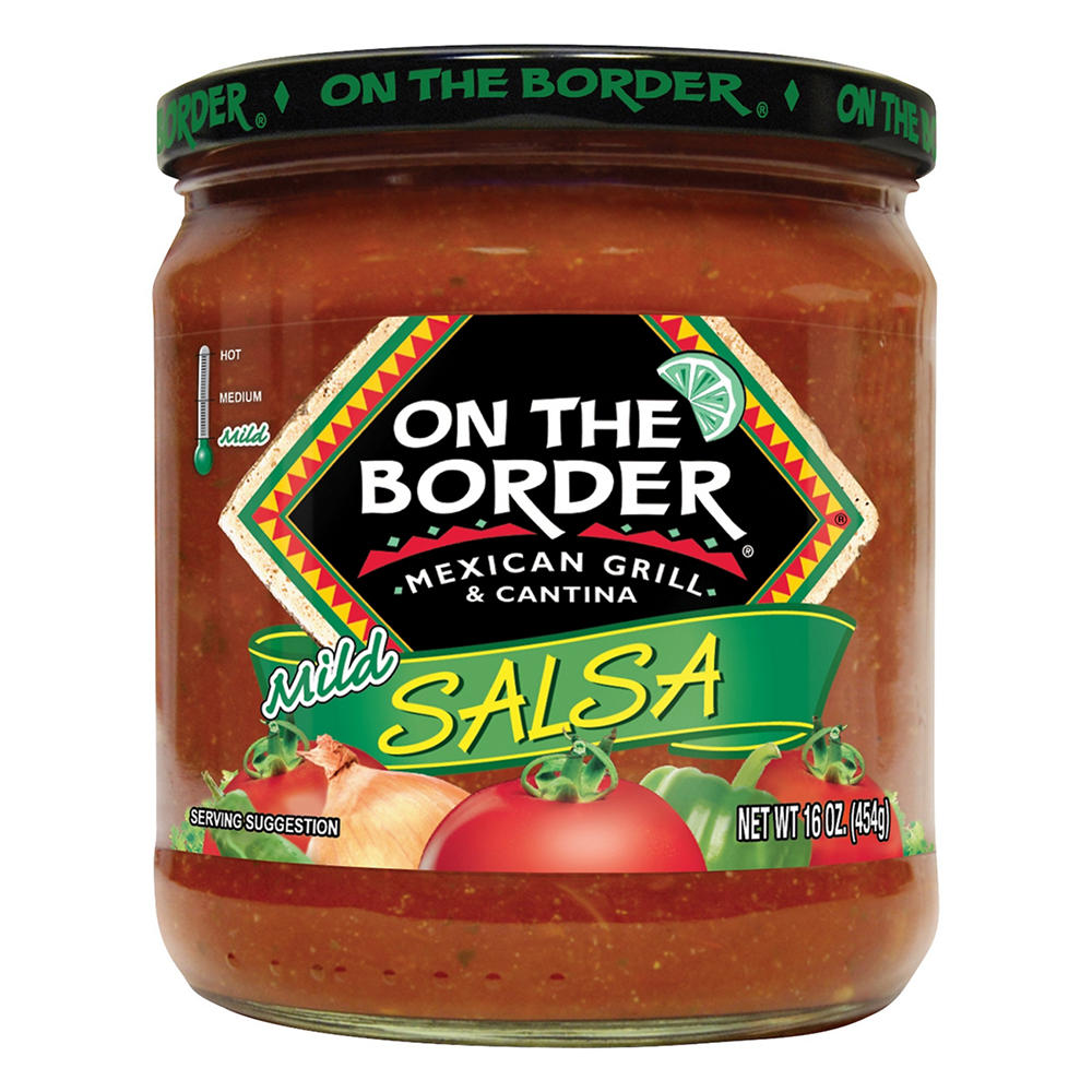 On The Border Mild Salsa, 16 oz