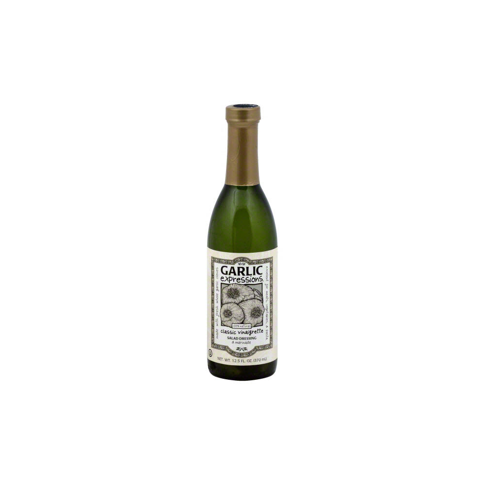 Garlic Expressions Classic Vinaigrette Salad Dressing and Marinade, 12.5 oz