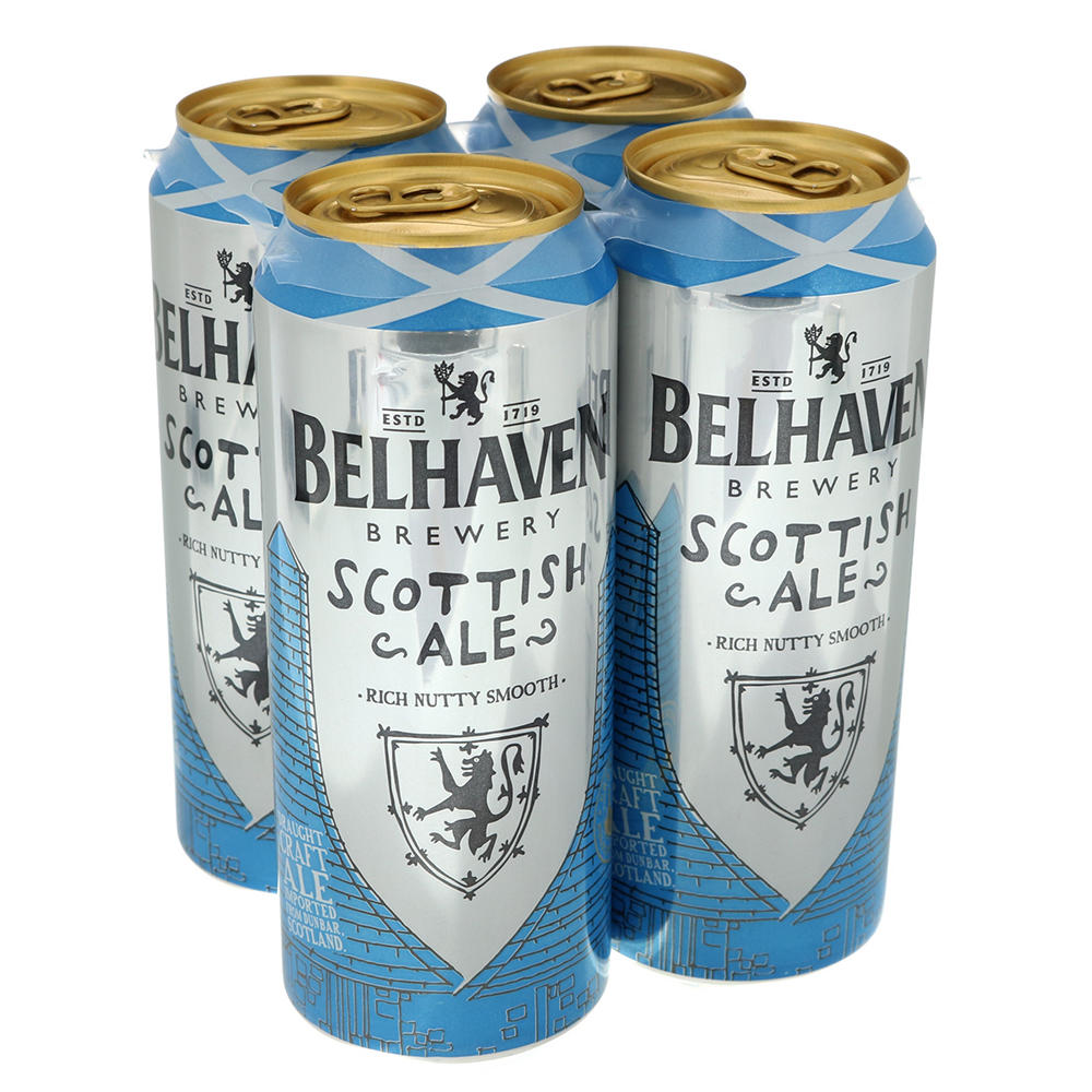 Belhaven Scottish Ale 4 pk Cans, 14.9 oz