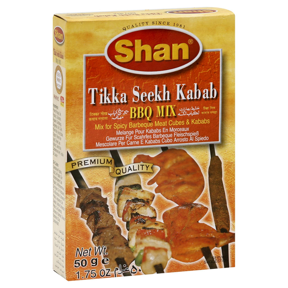 Shan Tikka Seekh Kabab BBQ Mix, 1.75 oz