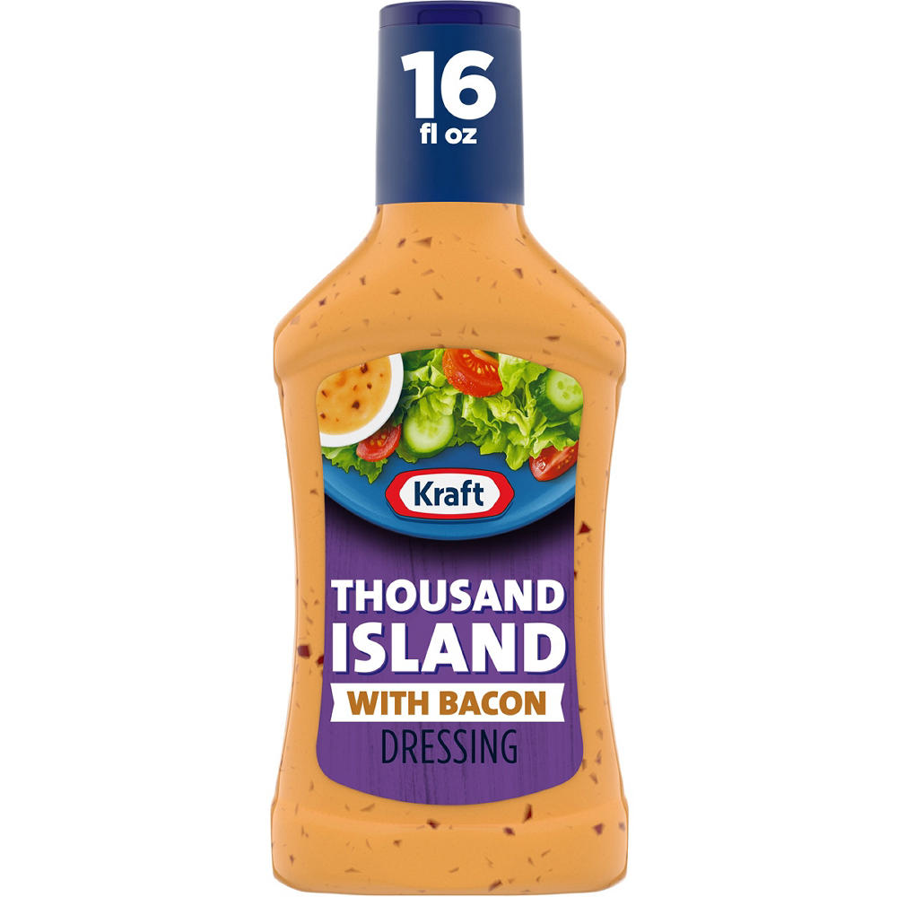 Kraft Thousand Island with Bacon Dressing, 16 fl oz