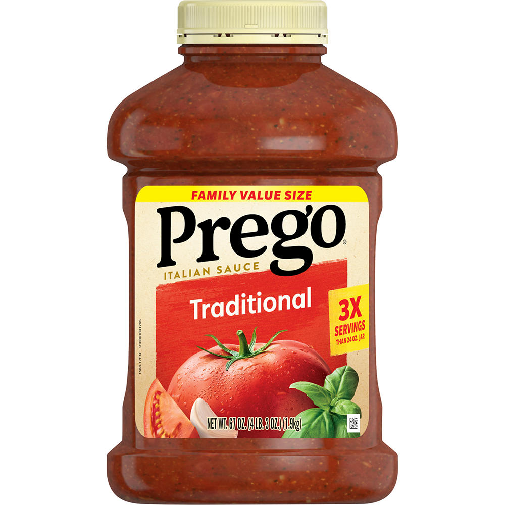 Prego Traditional Pasta Sauce, 67 oz