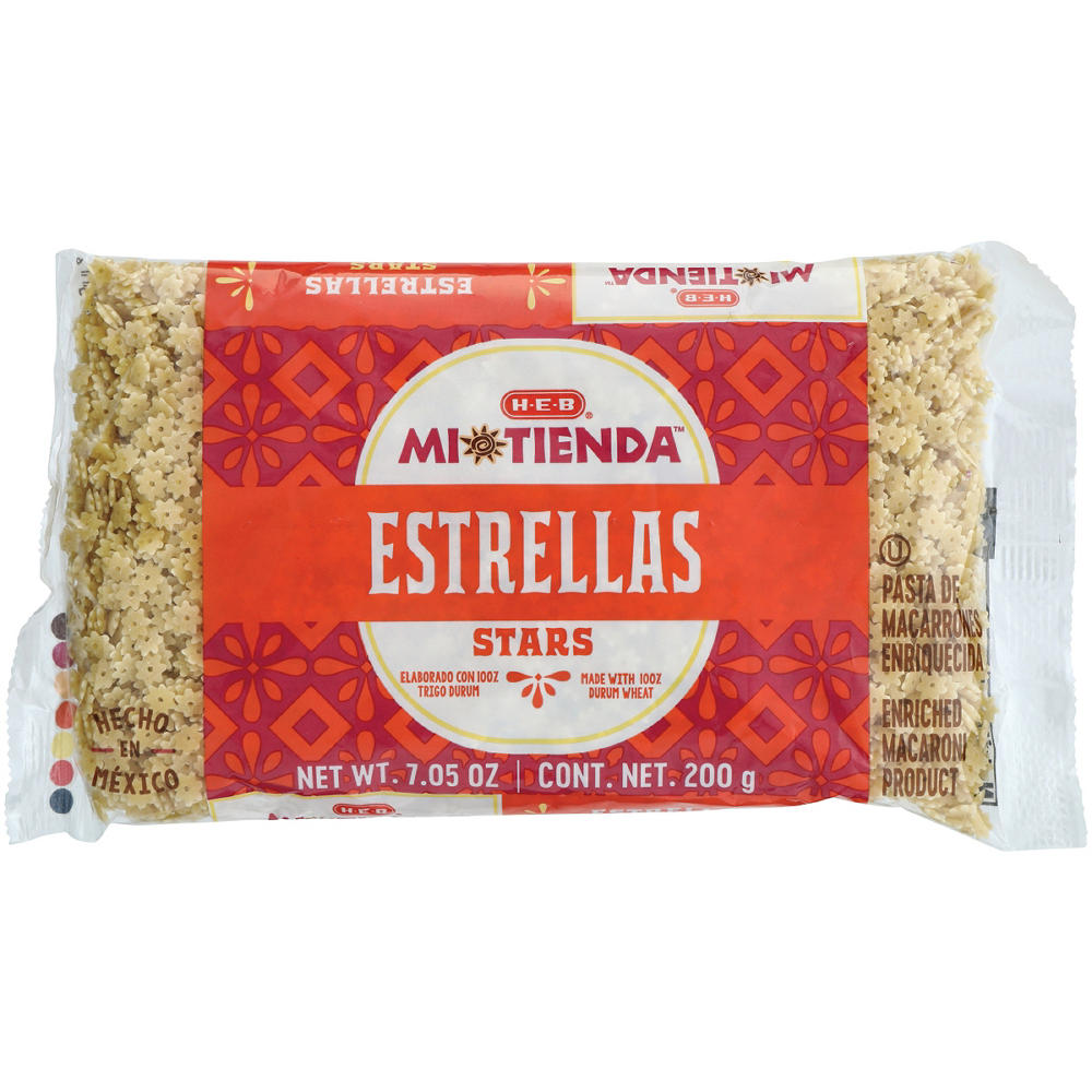 H-E-B Mi Tienda Estrellas Star Pasta, 7.05 oz