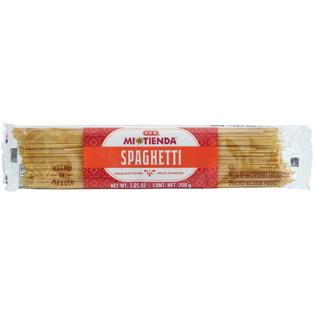 H-E-B Mi Tienda Spaghetti Noodles, 7.05 oz