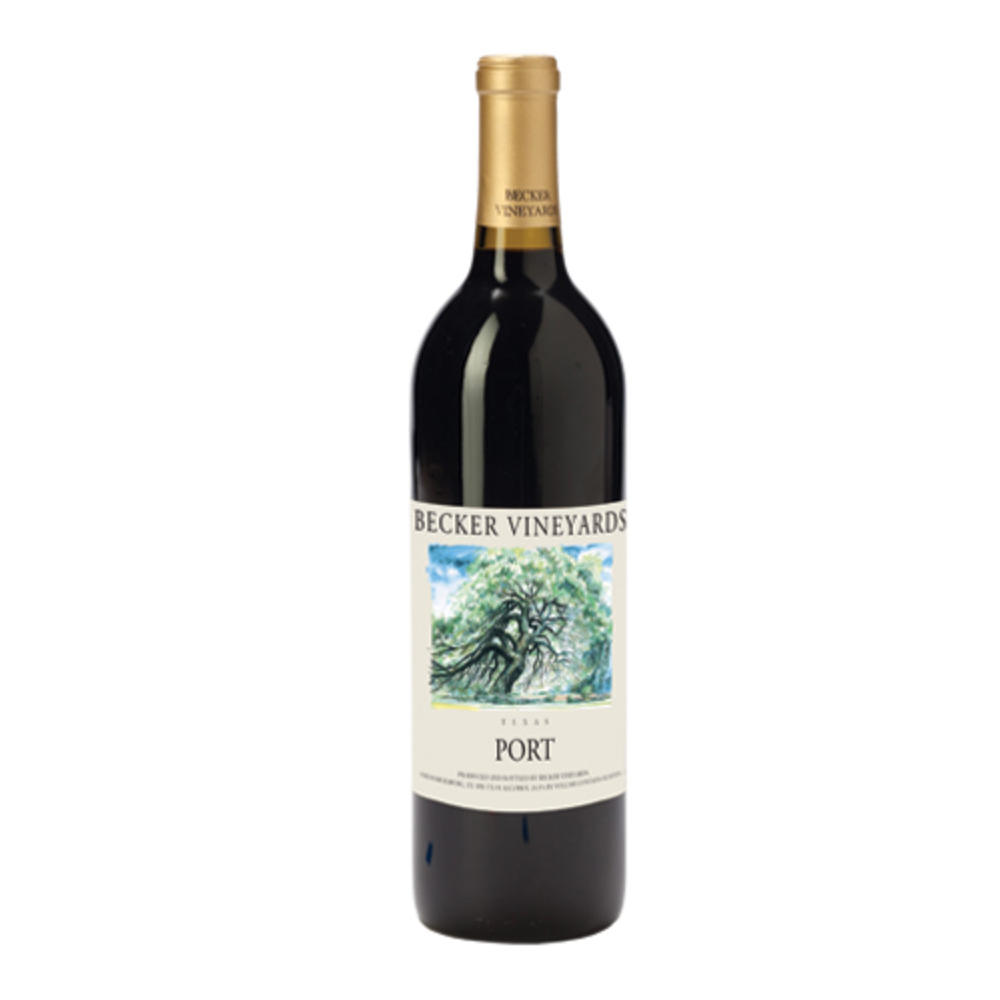 Becker Vineyards Port Texas Red Wine, 750 mL