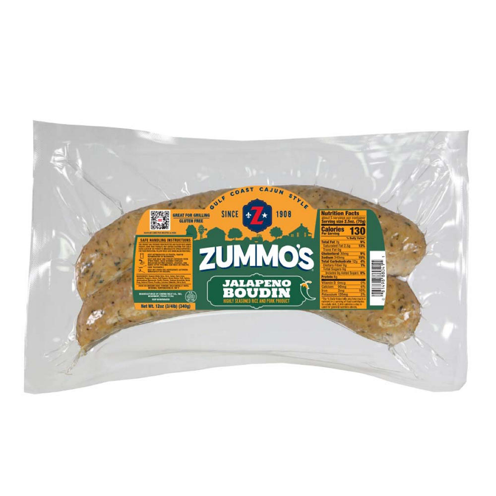 Zummo's Jalapeno Boudain  , 12 oz