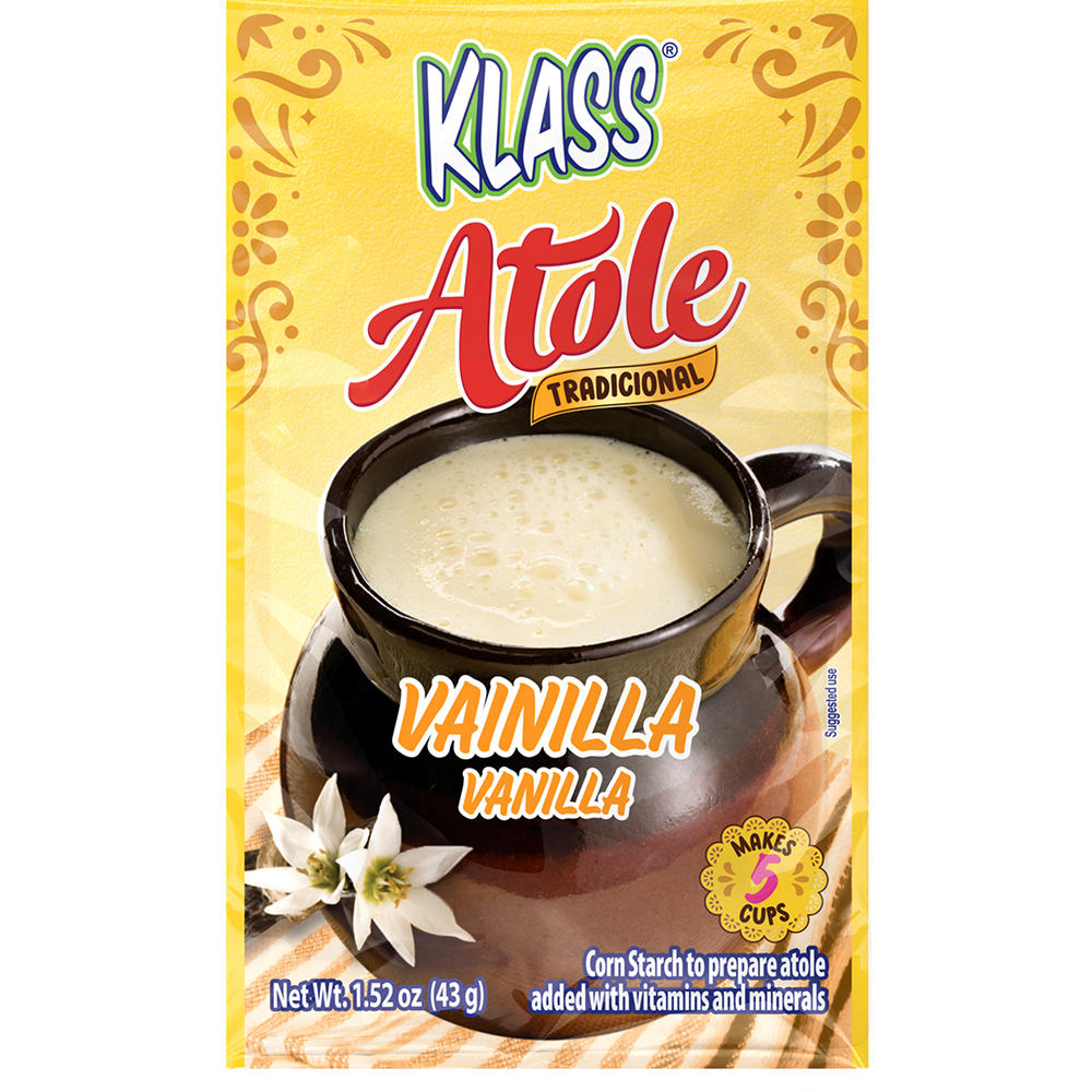 Klass Vanilla Atole de Vainilla Drink Mix, 1.58 oz