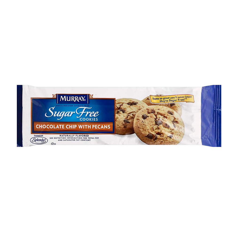 Murray Sugar Free Cookies Chocolate Chip with Pecans, 8.8 oz