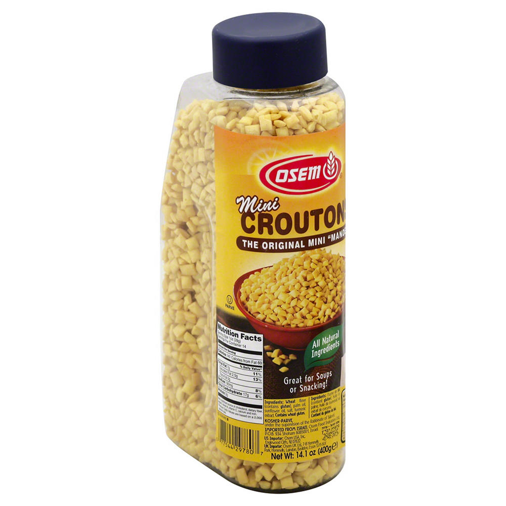 Osem Kosher The Original Mini Croutons, 14.1 oz