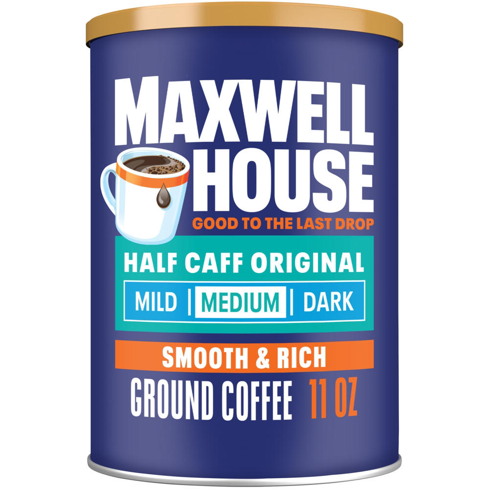 Maxwell House Medium Roast Ground Coffee, 11 oz