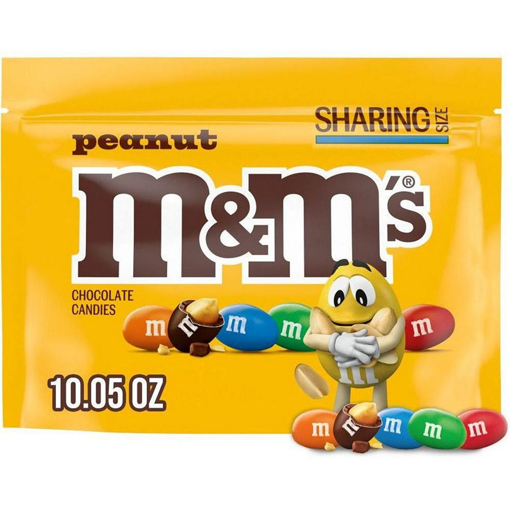 M&M'S Peanut Milk Chocolate - Sharing Size, 10.05 oz