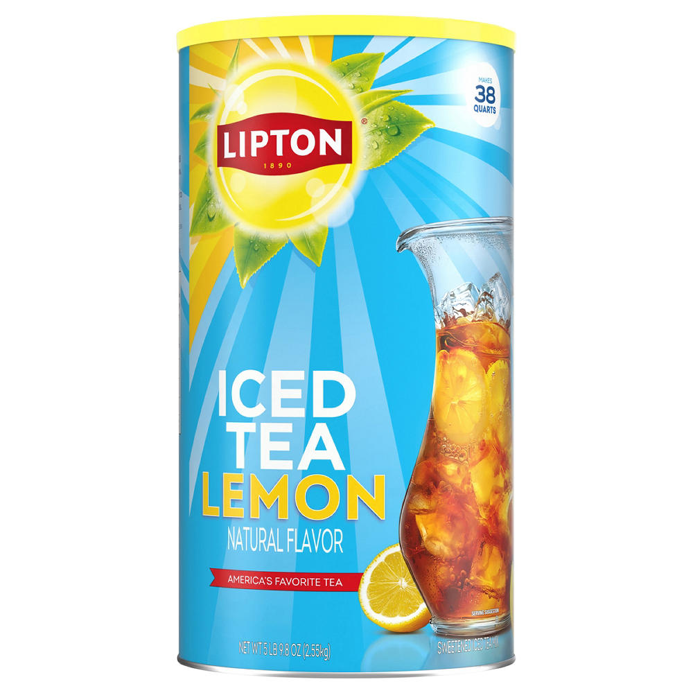 Lipton Lemon Iced Tea Mix, 89.8 oz