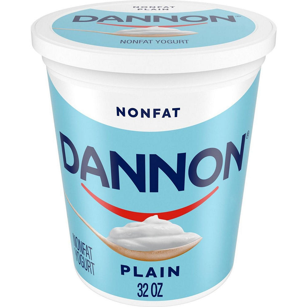Dannon Plain Nonfat Yogurt, 32 oz