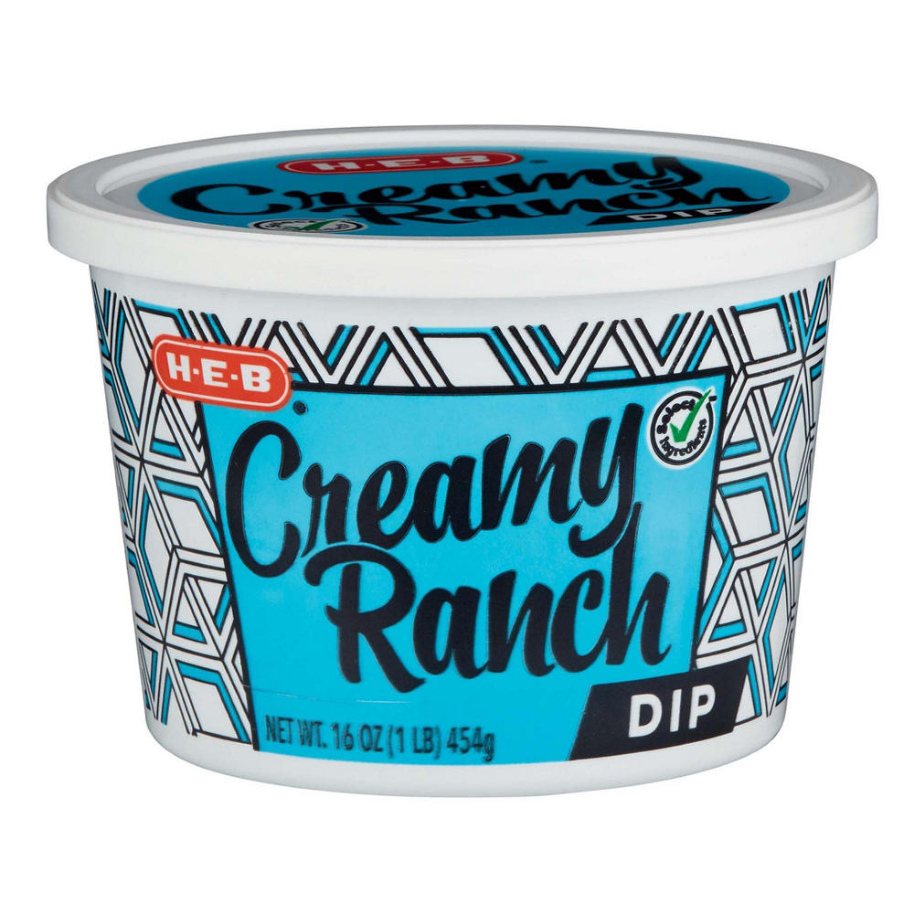 H-E-B Creamy Ranch Dip, 16 oz