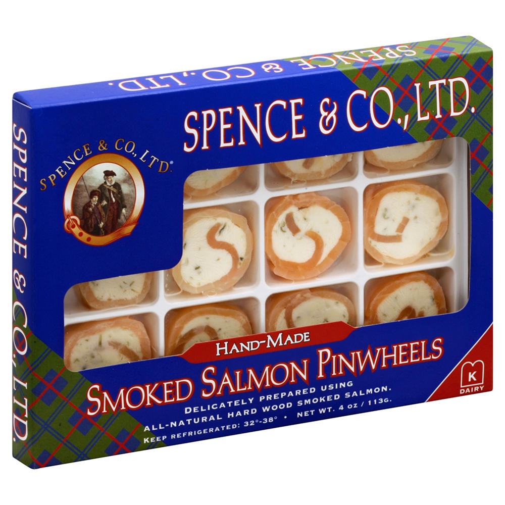 Spence & Co Ltd Smoked Salmon Pinwheels, 4 OZ