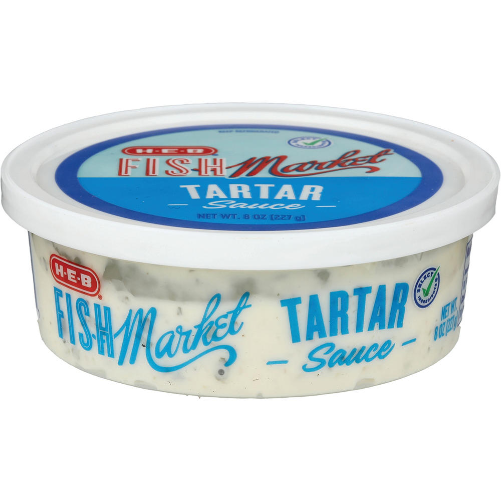 H-E-B Fish Market Fresh Tartar Sauce, 8 oz