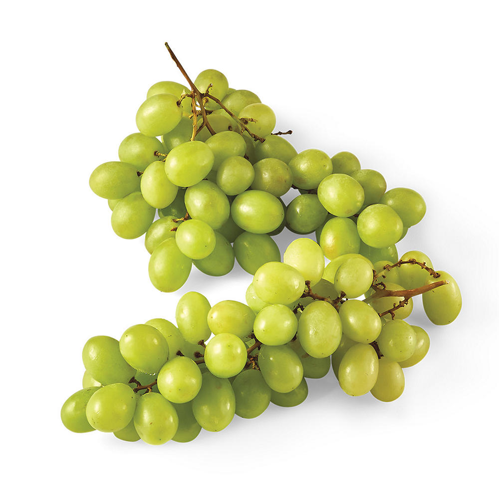 Fresh Organic White Seedless Grapes, Avg. 1.8 lbs