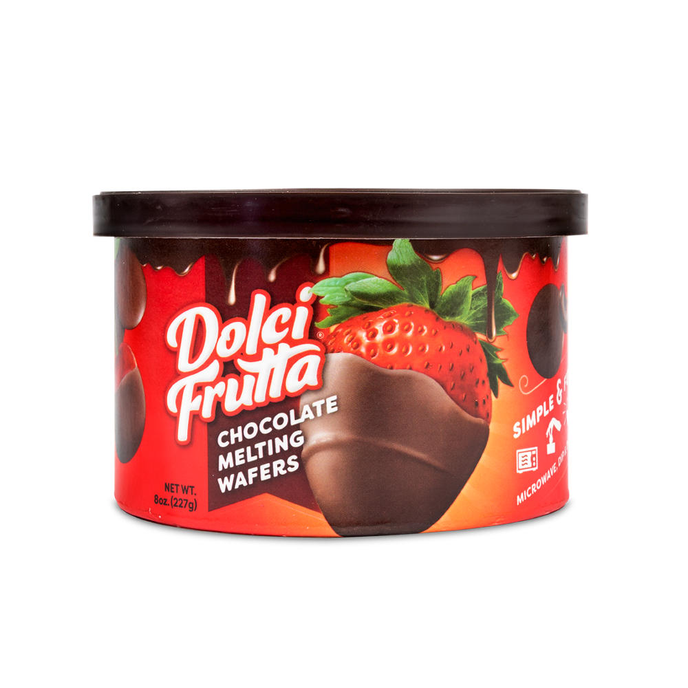 Dolci Frutta Chocolate Melting Wafers, 8 oz