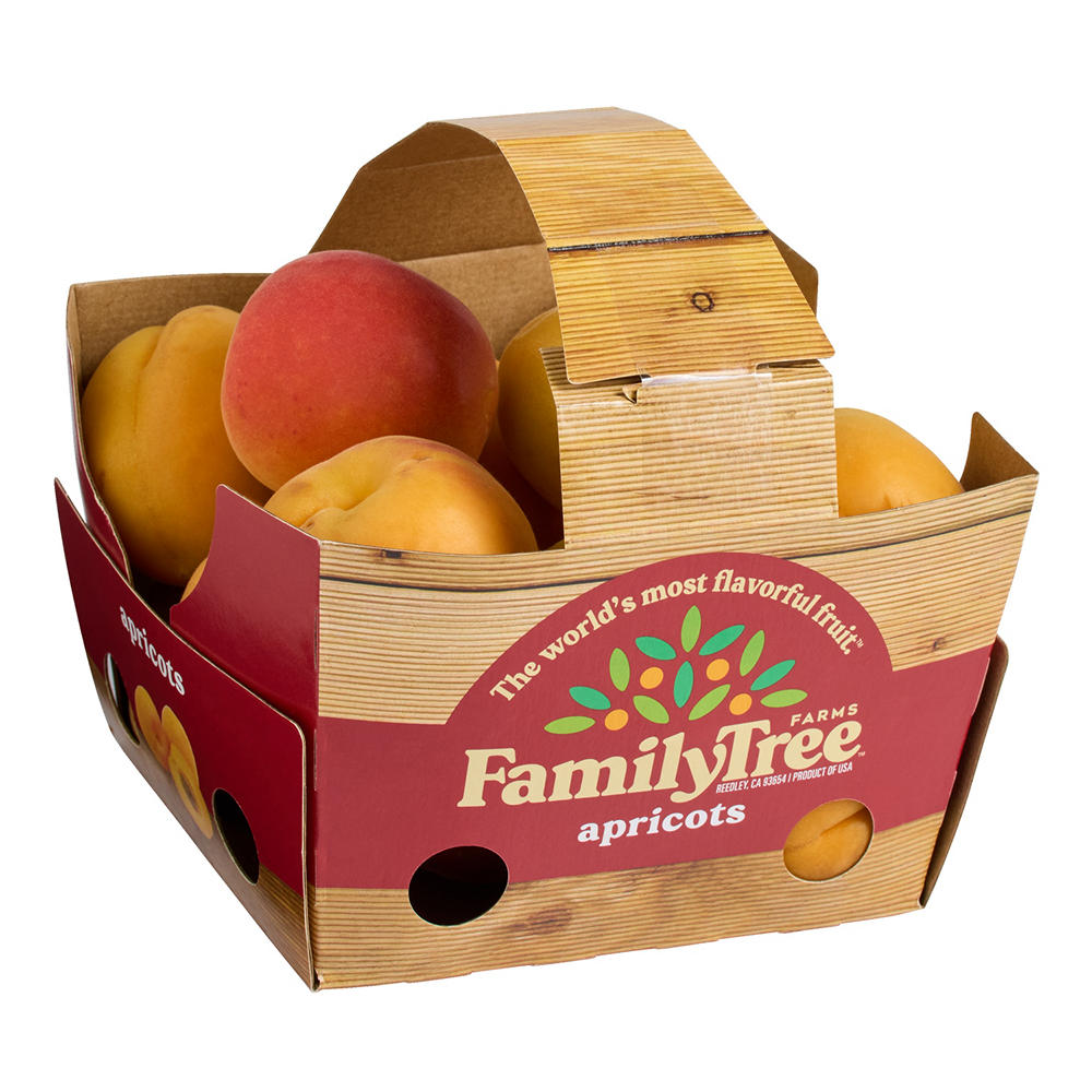 Fresh Apricots Basket, Avg. 2.0 lbs