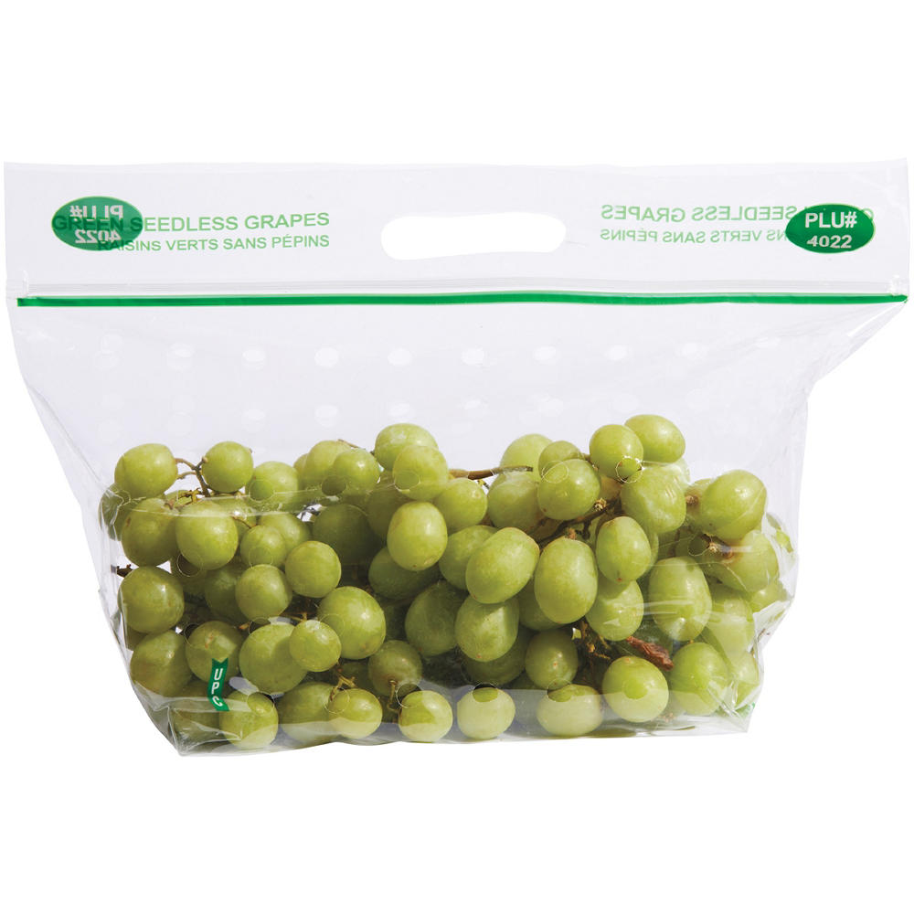 Fresh Seedless White Grapes, Avg. 2.29 lbs