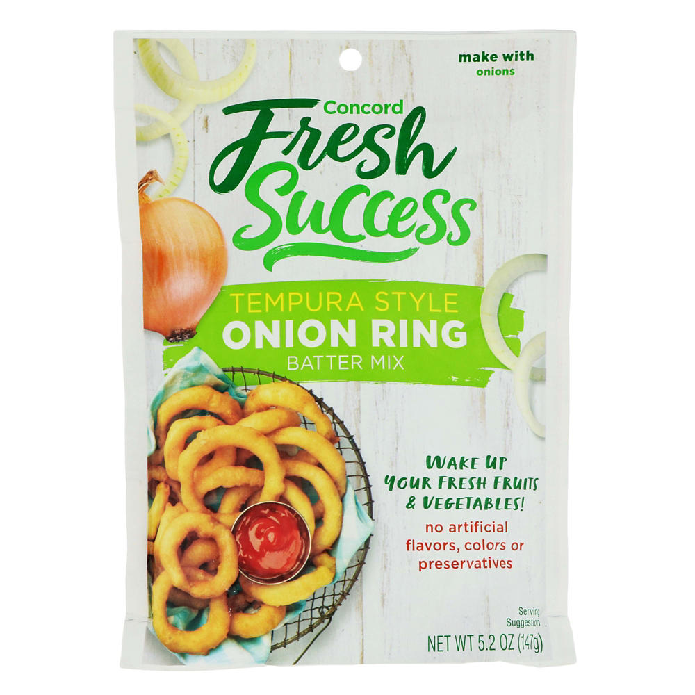 Concord Foods Tempura Style Onion Ring Batter, 5.2 oz