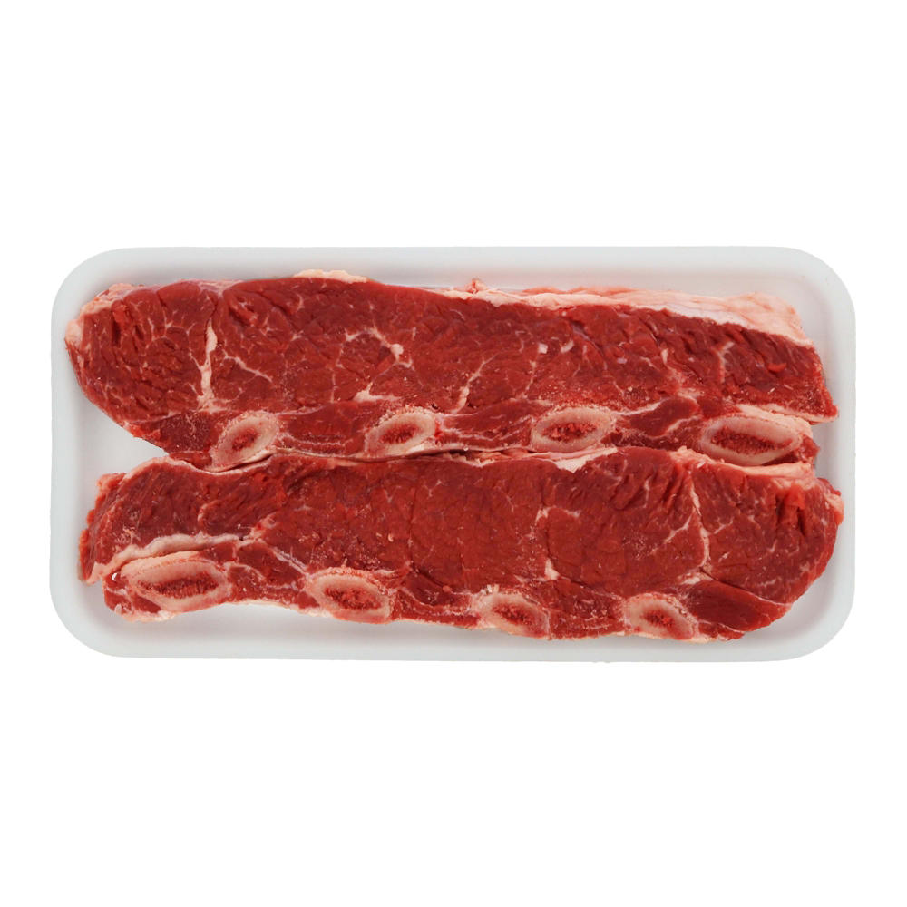 H-E-B Beef Chuck Shoulder Flanken Style Ribs Bone-In Thick, Avg. 1.5 lbs
