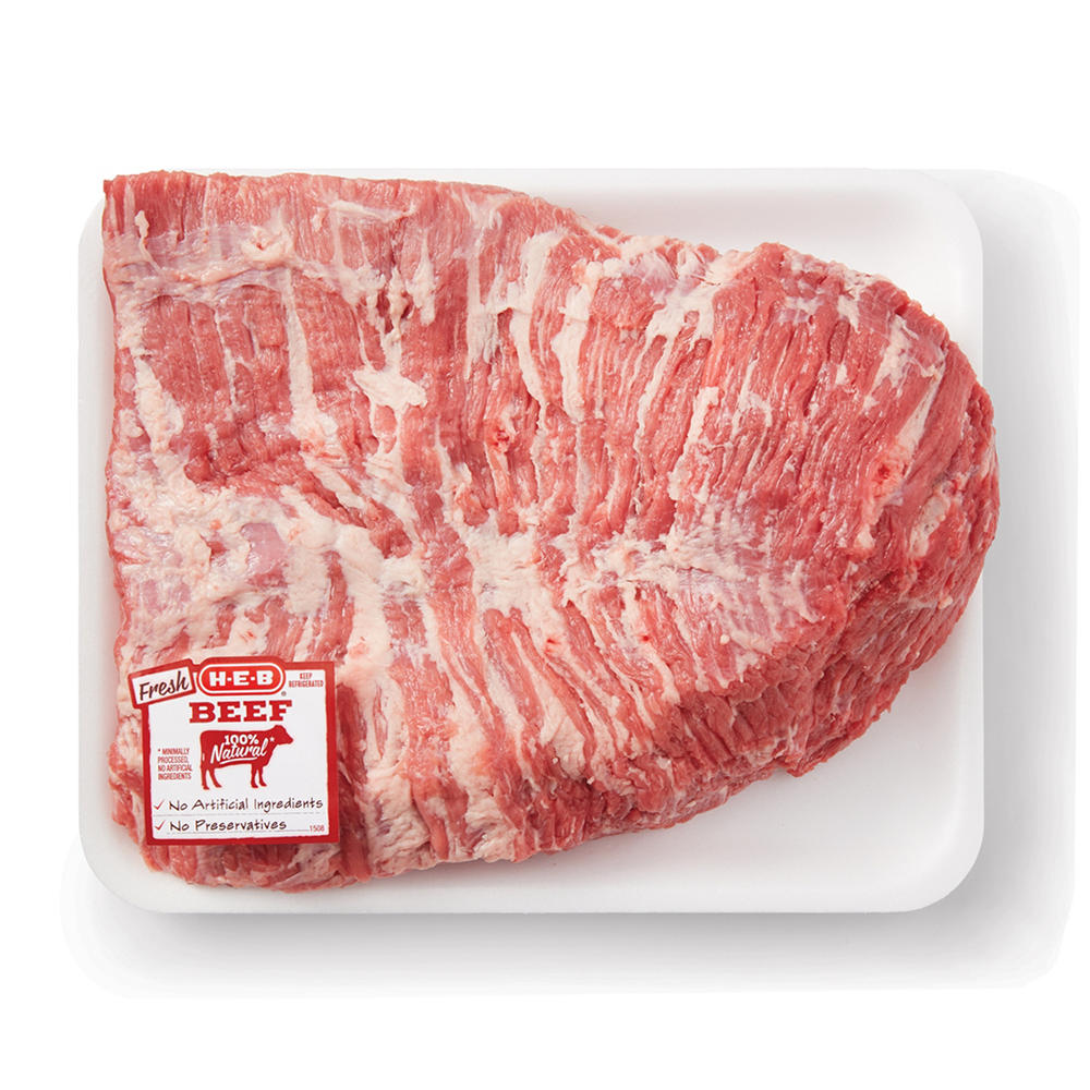 H-E-B Trimmed Beef Brisket Point - USDA Select, Avg. 2.85 lbs
