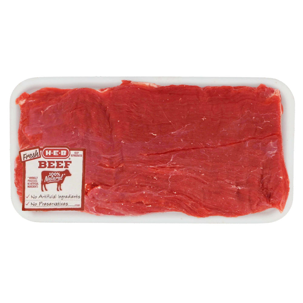 H-E-B Beef Flank Steak, Avg. 1.21 lbs