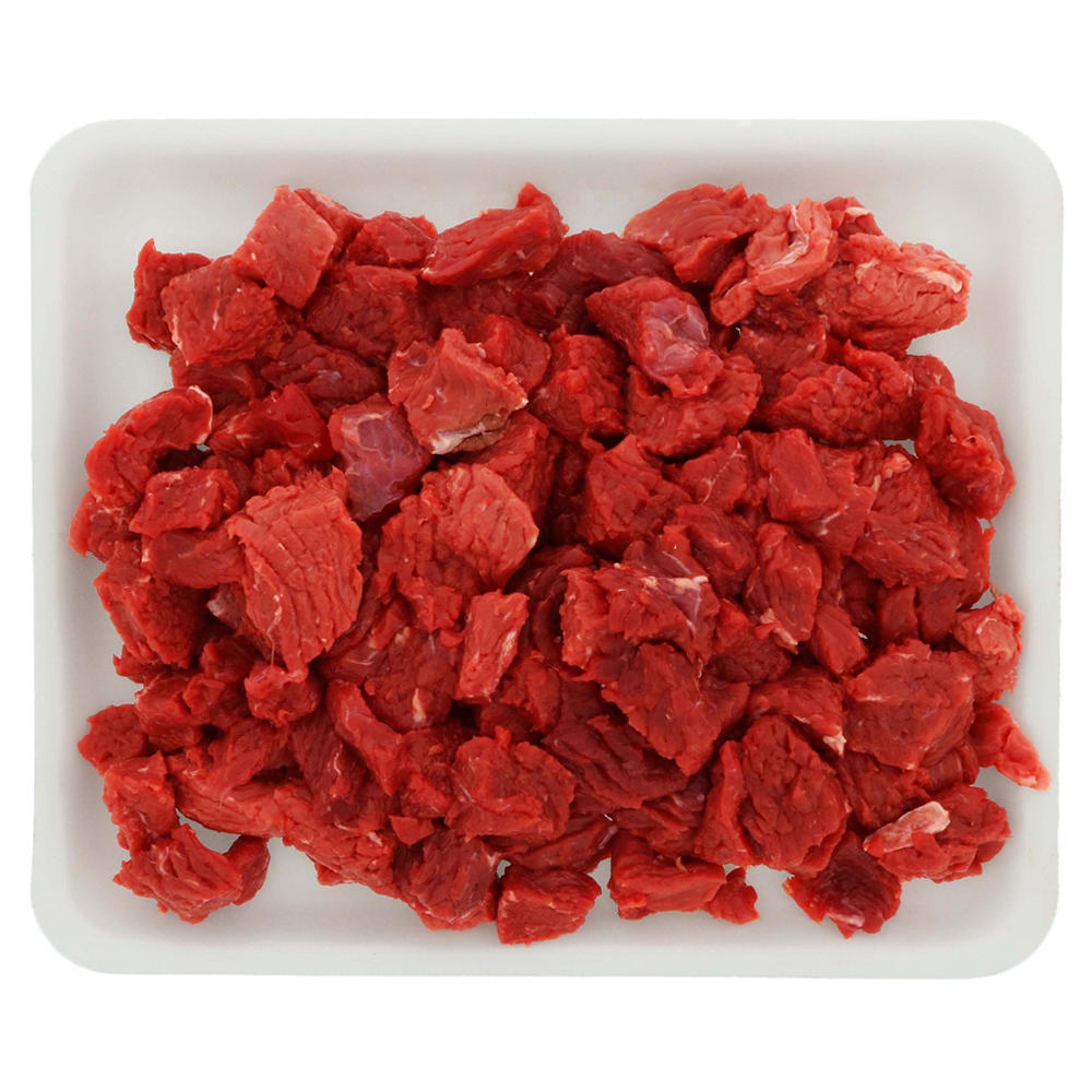 H-E-B Beef Lean Tenderized Stew Meat, Value Pack, Avg. 2.25 lbs