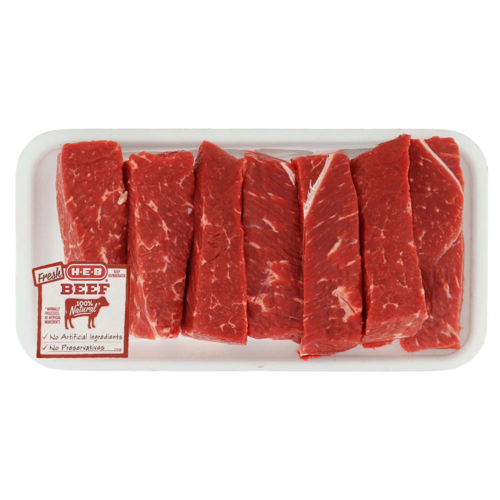 H-E-B Boneless Texas Style Beef Shoulder Ribs - USDA Select, Avg. 1.6 lbs