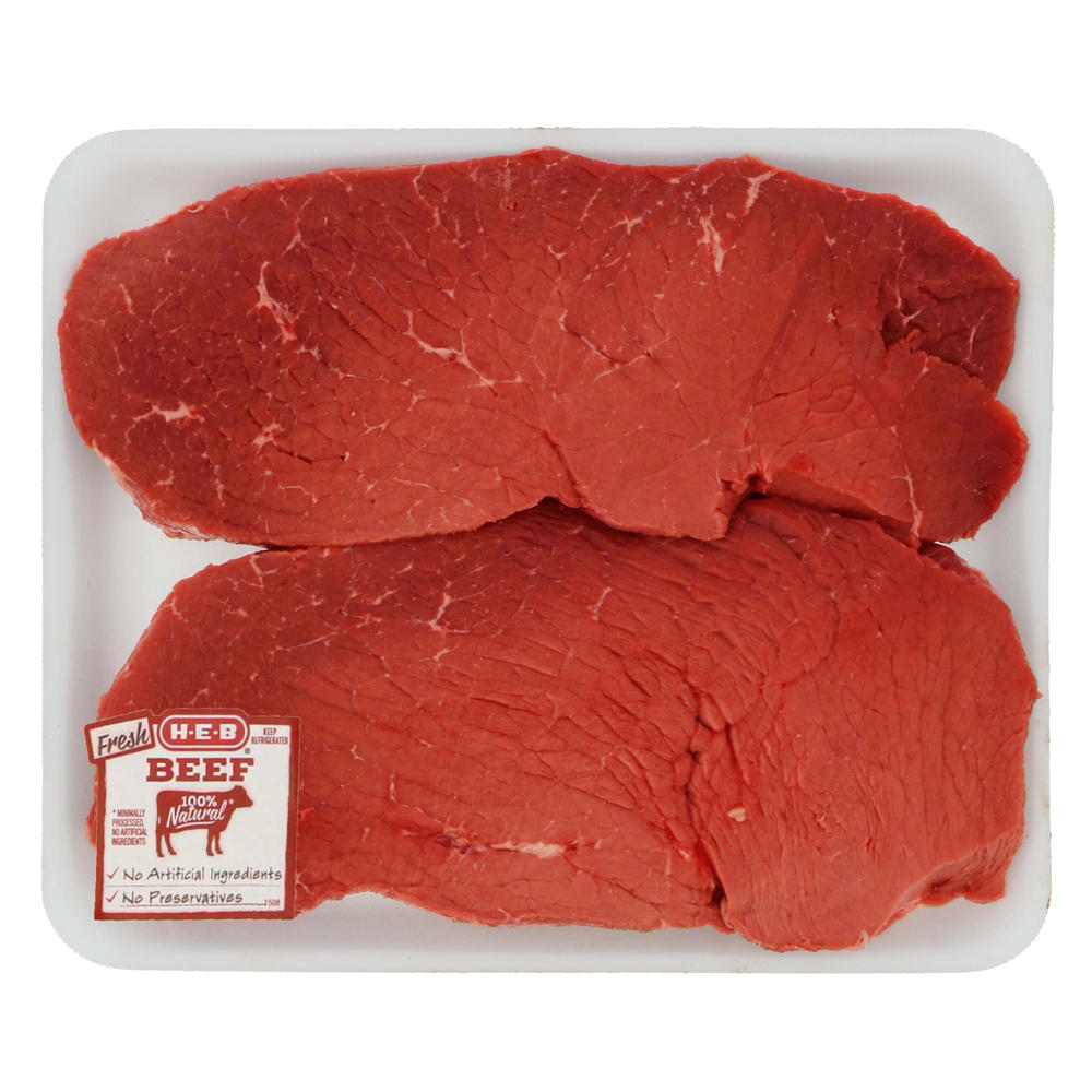 H-E-B Beef London Broil Top Round Value Pack, USDA Select, Avg. 2.25 lbs