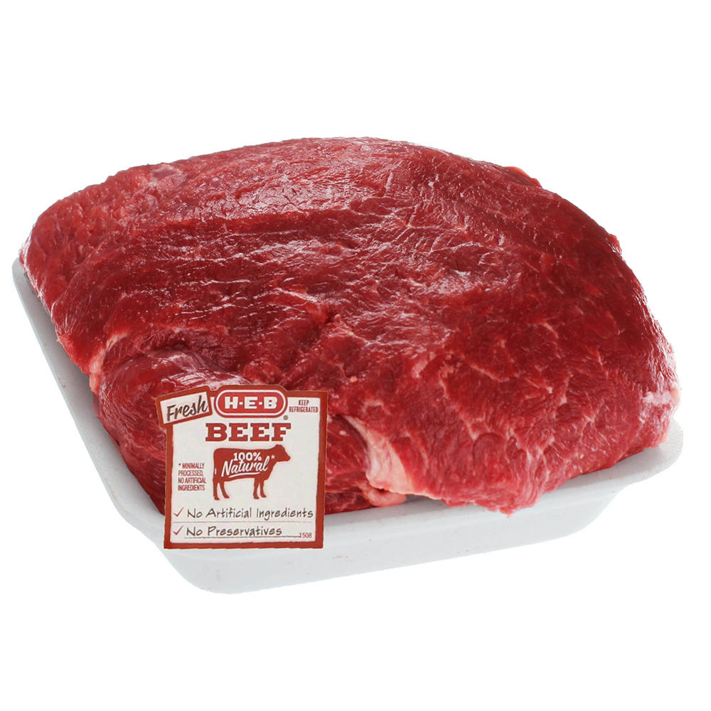 H-E-B Beef Round Sirloin Tip Roast, USDA Select, Avg. 2.22 lbs
