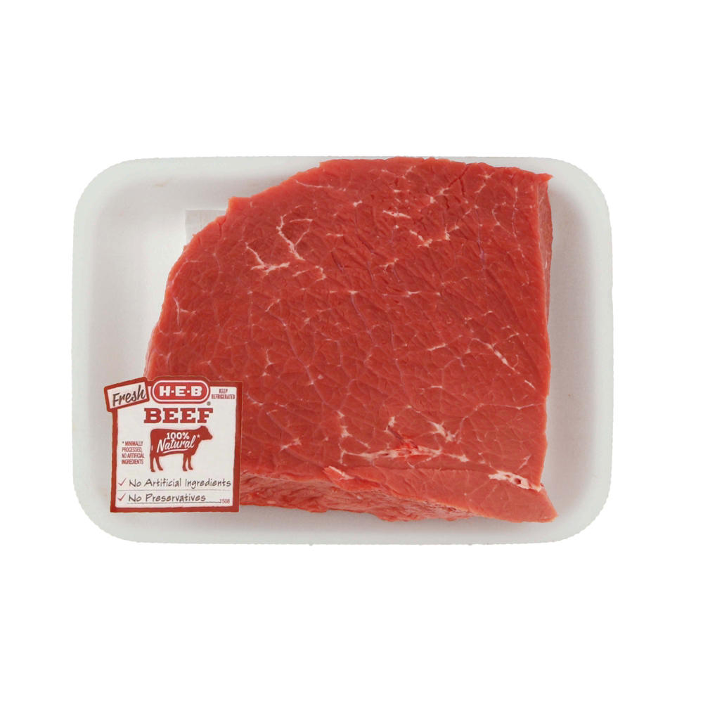 H-E-B Beef Top Round Roast - USDA Select, Avg. 1.86 lbs