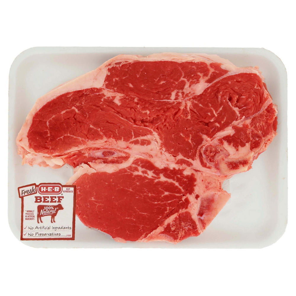 H-E-B Beef Porterhouse Steak, USDA Select, Avg. 1.14 lbs