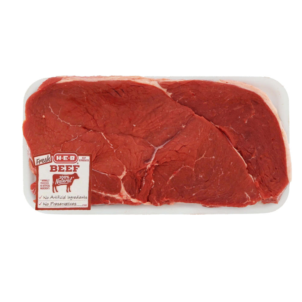 H-E-B Beef Top Sirloin Steak - USDA Select, Avg. 1.12 lbs