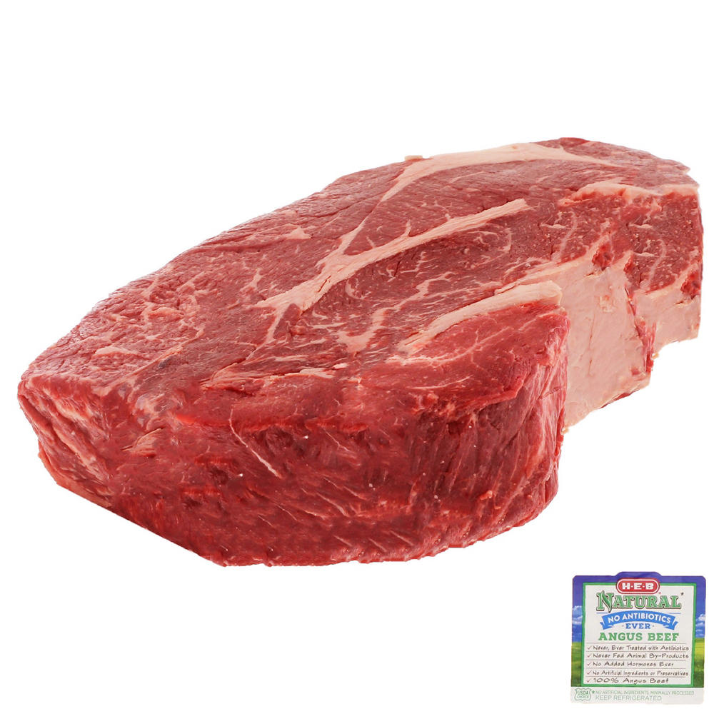 H-E-B Natural Beef Chuck Roast Boneless, USDA Choice, Avg. 2.75 lbs