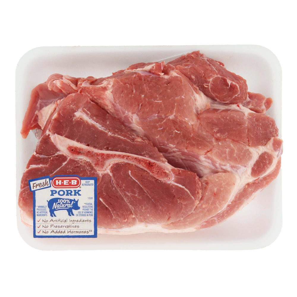 H-E-B Bone-in Boston Butt Pork Roast, Avg. 4.16 lbs