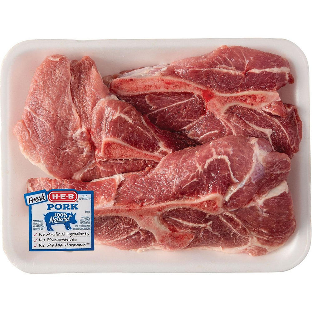 H-E-B Bone-in Country-Style Boston Butt Pork Ribs, Avg. 4.3 lbs