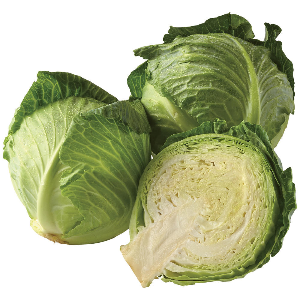 Fresh Green Cabbage, Avg. 2.75 lbs