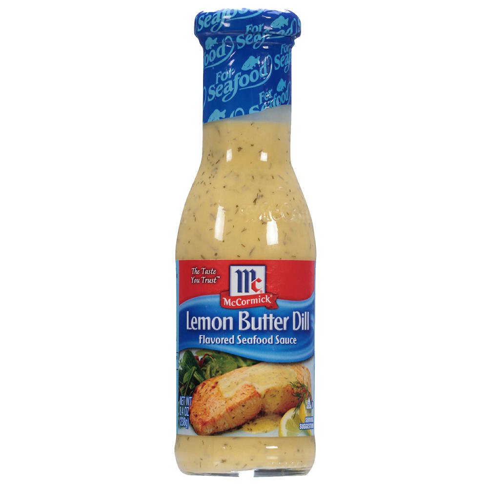McCormick Lemon Butter Dill Seafood Sauce, 8.4 oz
