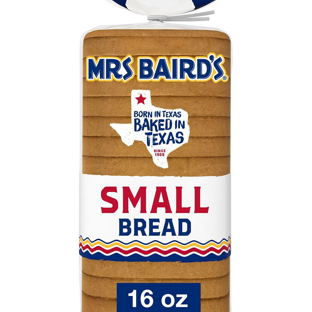 Mrs Baird's Small White Bread, 16 oz