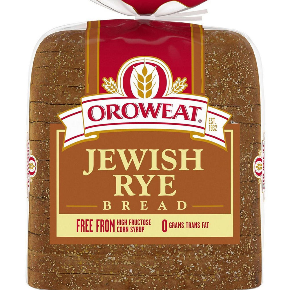 Oroweat Jewish Rye Bread, 16 oz