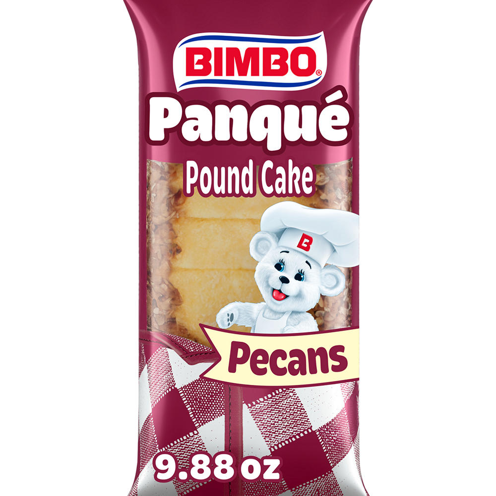 Bimbo Panqué con Nuez Pound Cake with Pecans, 9.88 oz