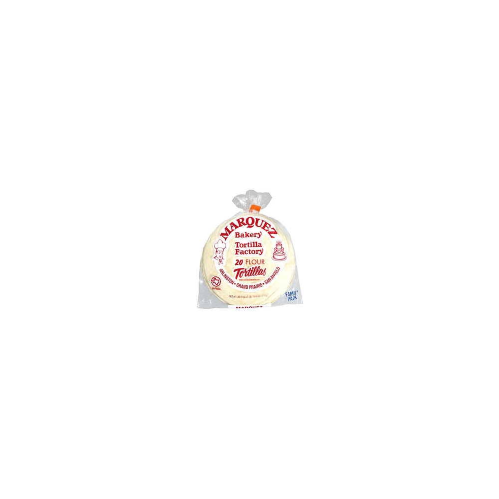 Marquez Bakery Flour Tortillas, 20 ct