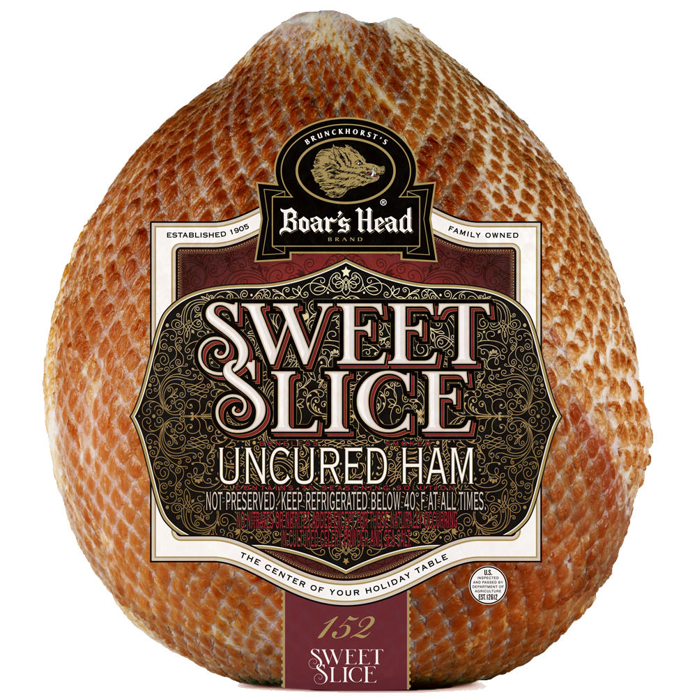 Boar's Head Sweet Slice Uncured Ham, Custom Sliced, lb
