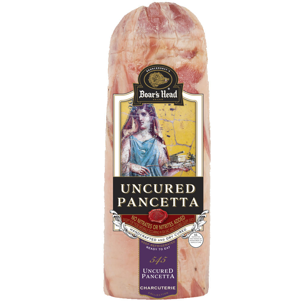 Boar's Head Uncured Pancetta, Custom Sliced, lb