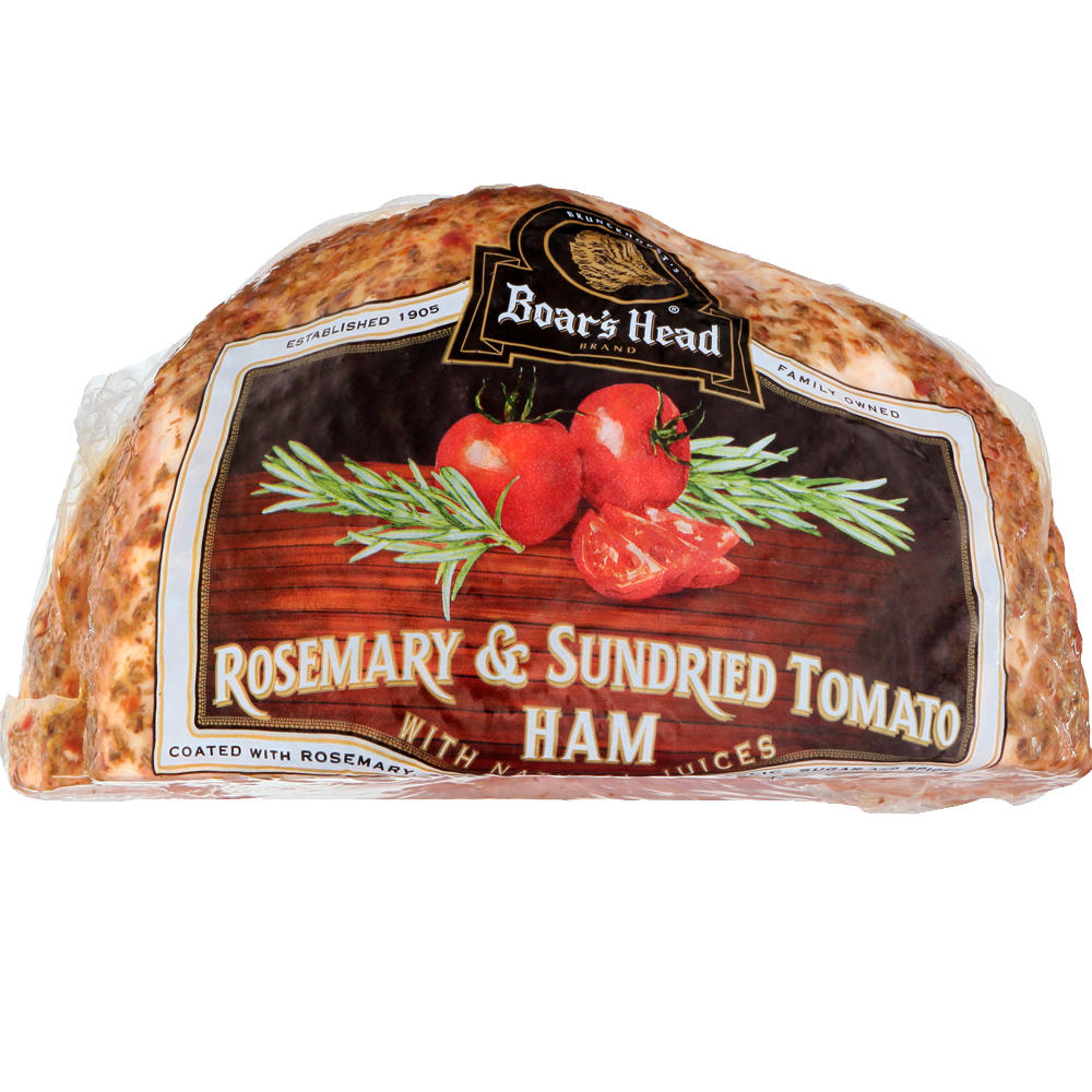 Boar's Head Rosemary & Sundried Tomato Ham, Custom Sliced, lb