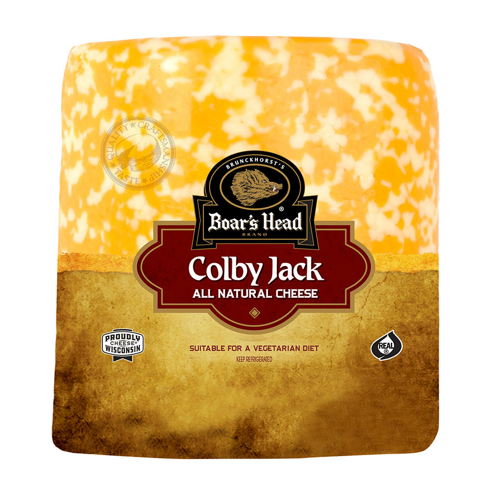 Boar's Head Colby Jack Cheese, Custom Sliced, lb