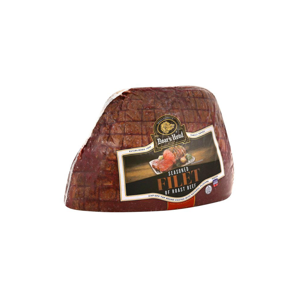 Boar's Head Seasoned Filet of Roast Beef, Custom Sliced, lb