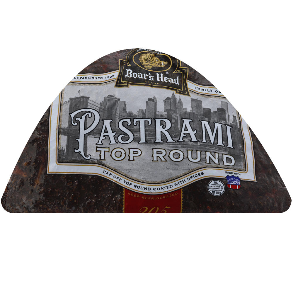 Boar's Head Pastrami Top Round, Custom Sliced, lb